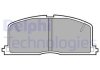 Тормозные колодки дисковые TOYOTA Celica / Corolla / Corona / Camri / Starlet передняя сторона 83 -03 LP460