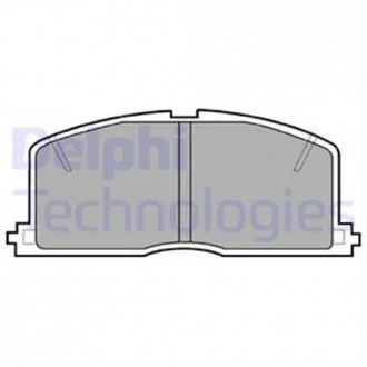 Тормозные колодки дисковые TOYOTA Celica / Corolla / Corona / Camri / Starlet передняя сторона 83 -03 Delphi LP460
