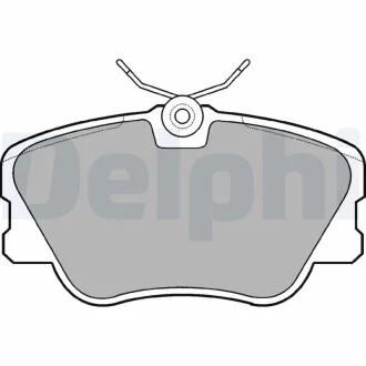 Тормозные колодки дисковые MERCEDES 190 (W201) / 200 (W124) E (W124) передняя сторона 84-95 Delphi LP499