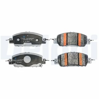 Гальмівні колодки, дискові Delphi LP5040EV