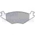 Тормозные колодки дисковые SEAT / VW Cordoba / Ibiza / Golf / Polo передняя сторона 79-99 LP505