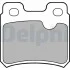 Гальмівні колодки дискові OPEL/SAAB Astra/Calibra/Kadett/Vectra/900 "R "86-97 Delphi LP586 (фото 1)
