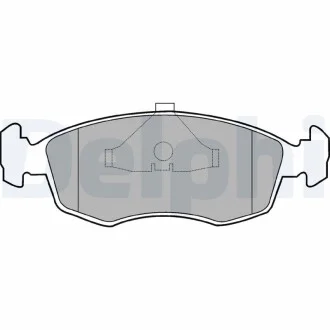 Гальмівні колодки, дискові Delphi LP587