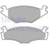 Тормозные колодки дисковые AUDI / SEAT / SKODA / VW A3 / Leon / Toledo / Fabia / Octavia / Bora / Golf IV 97 - LP756