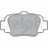 Тормозные колодки дисковые NISSAN Micra задняя сторона 93-02 Delphi LP780 (фото 1)