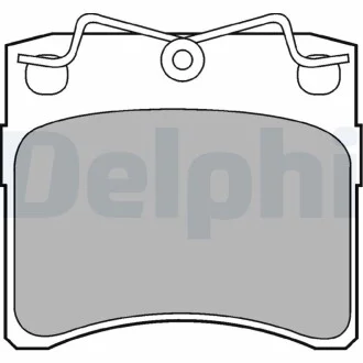 Тормозные колодки дисковые VW T4 передняя сторона 90-96 Delphi LP785