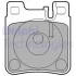 Тормозные колодки дисковые MERCEDES E (W210) / S (W140) / SL (R129) задняя сторона 91-03 Delphi LP841 (фото 1)