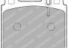 Тормозные колодки дисковые MERCEDES S (W140) / SL (R107) передняя сторона 85 -99 LP842