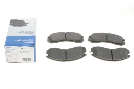 Тормозные колодки дисковые MITSUBISHI L400 / Lancer / Outlander / Pajero передняя сторона Delphi LP871