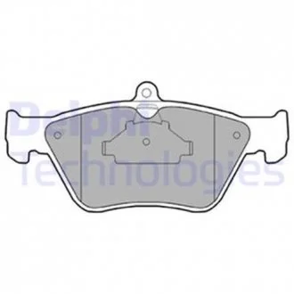 Тормозные колодки дисковые OPEL / SAAB Calibra / Omega / Vectra / 900 передняя сторона 90-99 Delphi LP873