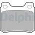 Гальмівні колодки дискові MERCEDES 190(W201)/C(W202)/E(W124) "R "84-00 LP915