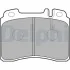 Гальмівні колодки дискові MERCEDES E (W124) / SL (R129) 89-99 LP929