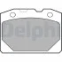 Комплект гальмівних колодок із 4 шт. дисків Delphi LP92 (фото 1)