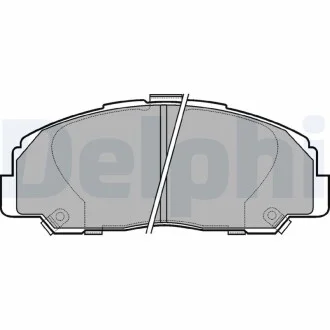 Гальмівні колодки, дискові Delphi LP944