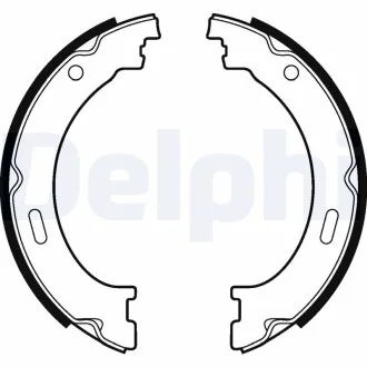Гальмівні колодки, барабанні Delphi LS2041