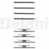 Монтажный комплект тормозных колодок Delphi LX0055 (фото 1)