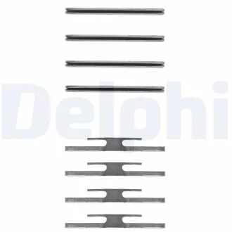 Монтажный комплект тормозных колодок Delphi LX0055