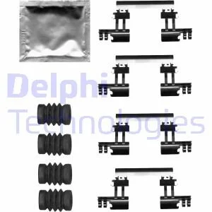 Монтажний набір гальмівних колодок MAZDA 3, 3/HATCHBACK, CX-3 OPEL CORSA E/HATCHBACK 1.2-2.2D 07.13- Delphi LX0679