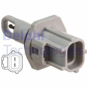 Датчик температури вхідного повітря FORD COUGAR, FIESTA IV, FIESTA/MINIVAN, FOCUS I, FOCUS I/KOMBI, KA, MONDEO I, MONDEO II, PUMA, TOURNEO CONNECT, TRANSIT CONNECT 1.0-4.0 01.93-12.13 Delphi TS10503
