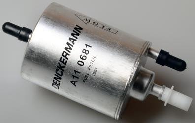 Фильтр топливный Audi A4 / A6 1.8T / 2.4 / 4.2 00- Denckermann A110681 (фото 1)