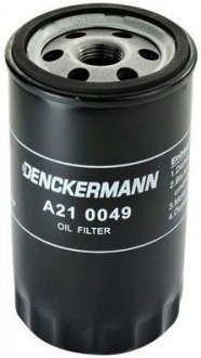 Фильтр масляный Audi 80 1.9TDi (МОТ. 90HP) 8/91- Denckermann A210049 (фото 1)