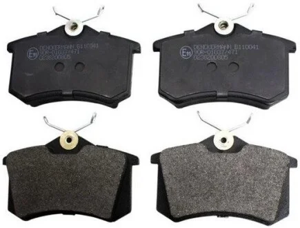Гальмівні колодки дискові Citroen / Peugeot / Renault / VAG (17mm) Denckermann B110041