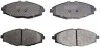 Гальмівні колодки дискові перед. Daewoo Lanos 13", Matiz 0.8-1.5 05.97- B110141