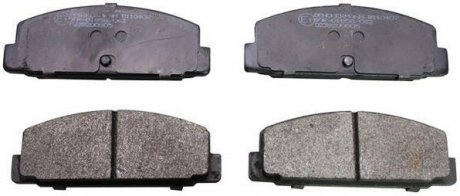 Тормозные колодки дисковые задние Mazda 323 93-97, 98-, 626 91-, 6 02- Denckermann B110407 (фото 1)