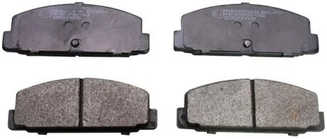 Гальмівні колодки дискові Mazda 323 93-97, 98-, 626 91-, 6 02- Denckermann B110407 (фото 1)