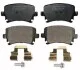 Тормозные колодки дисковые задние Audi A6 / Seat Alhambra II / VW Passat 2.0TDI 04- Denckermann B110859 (фото 1)