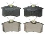 Комплект гальмівних колодок задніх Peugeot 405 / Renault Megane CC III (EZ0 / 1) 10- / VW Golf / Scoda Octavia / Passat Denckermann B110860 (фото 1)