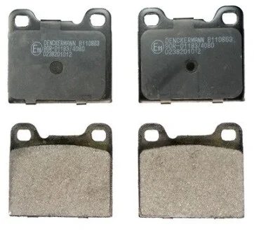 Гальмівні колодки зад. дискові Volvo S70/V70/850/940-960 -02 Denckermann B110863