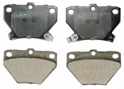 Тормозные Колодки дискового зад. Toyota Corolla 1.4 02-07 / Yaris 1.3 99- Denckermann B110871