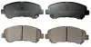 К-кт перед. тормозов. колодок Nissan Qashqai / X-Trail 1.6-2.5 02.07 Denckermann B110968 (фото 1)