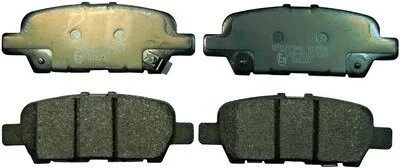 Гальмивнi колодки дисковые зад. Nissan Murano 07- / X-trail 01- / Qashqai 07- / Maxima 00- Denckermann B110998