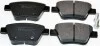 Гальмівні колодки задні Audi A3 / Seat Leon / Skoda Octavia, Superb, Yeti / VW Golf VI, Scirocco Denckermann B111026 (фото 1)