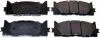 Тормозные колодки дисковые передние Toyota Camry 06- / Lexus ES350 06- / Rav 4 2.4 05- B111062