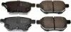 Тормозные колодки задние Toyota Corolla/Auris/Yaris 1.0i-2.2D 01.07- Denckermann B111194 (фото 1)