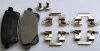Гальмівні колодки диск.задні Renault Clio, Fluence, Megane, Scenic 1.0-2.0D 11.08- B111323