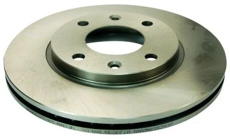 Диск гальмівний зад. PEUGEOT 206 (2A / C) 09 / 98- 106 I (1A, 1C) 09 / 91-04 / 96 306 (7A, 7C, N3, N5) 05 / 93- 306 Denckermann B130206