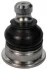 Кульова опора важеля переднього 18mm Dacia Logan / Renault Sandero / Clio / Megane 03- D120270