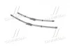 Щітки Flat 600 / 475mm Audi A3 04-13 MBW Seria 3 09- Mercedes A (W176) 12-B (W246) 11- Denckermann VD10036 (фото 3)