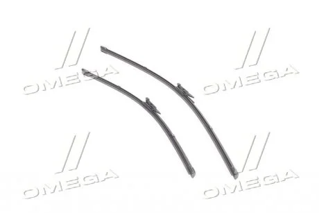 Щітки Flat 600 / 475mm Audi A3 04-13 MBW Seria 3 09- Mercedes A (W176) 12-B (W246) 11- Denckermann VD10036