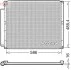 Конденсатор кондицiонера TOYOTA Land Cruiser / Prado 3.0D 2002 - 2010 DENSO DCN50113 (фото 1)