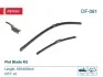 Щітки склоочисника Flat Blade Kit (650/400) LEXUS/TOYOTA/SUBARU NX/C-HR/Impreza/XV \'\'16>> DENSO DF081 (фото 1)