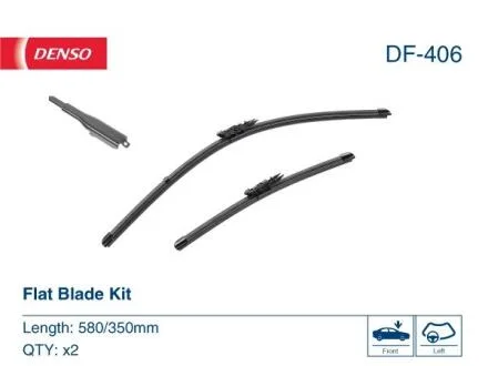 Щітки склоочисника DENSO DF406
