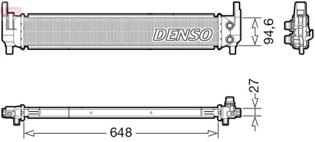 Інтеркулєр AUDI / VW / SEAT / SKODA A3 / Golf VII / Leon / Octavia 2012 - DENSO DRM02042