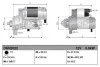 Стартер (12В, 5кВт, кількість зубів 11 шт, новий) JOHN DEERE DENSO DSN2022 (фото 3)