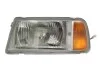 Фара левая сторона H4, ручн. регул., с поворотн. [DEPO] 218-1107L-LD-E