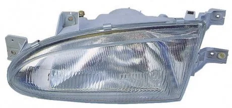 Фара ліва сторона, H4 хутро. регул. 4/5-дв. -1/97 [] DEPO 221-1108L-LD-E
